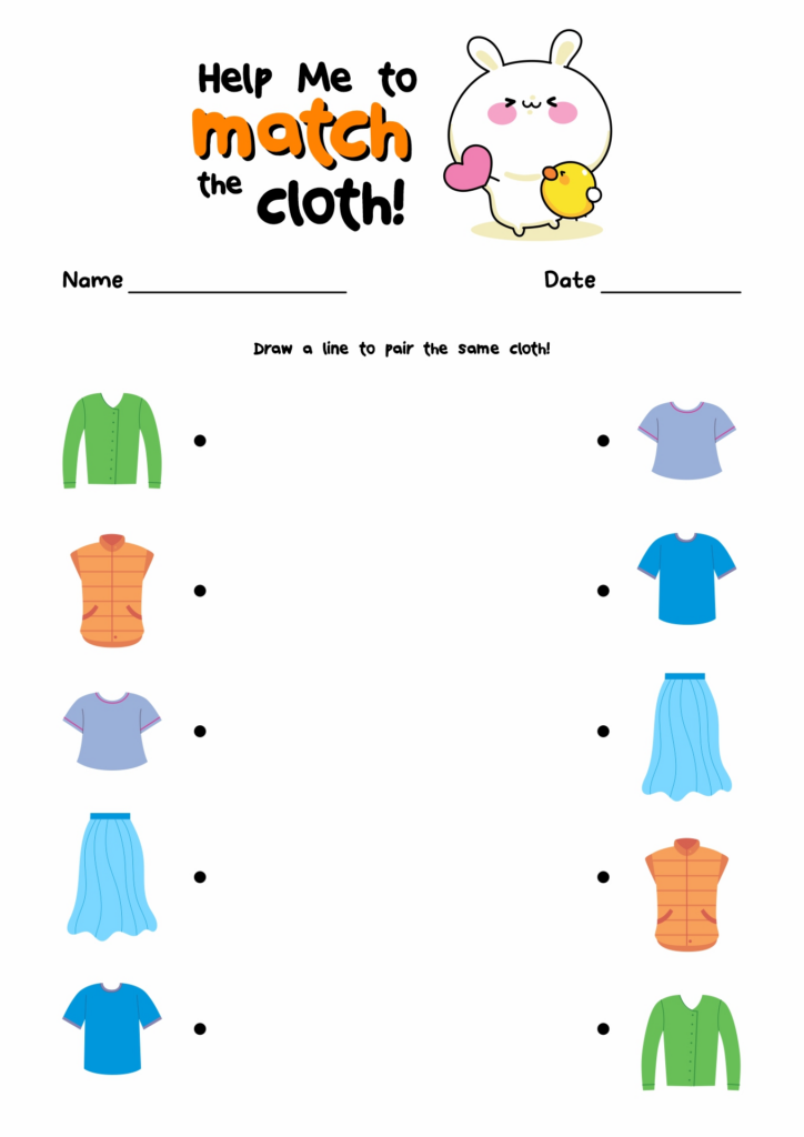 17 Clothing Printable Worksheets For Preschoolers Free PDF At  - Summer Clothing Worksheet For Preschoolers