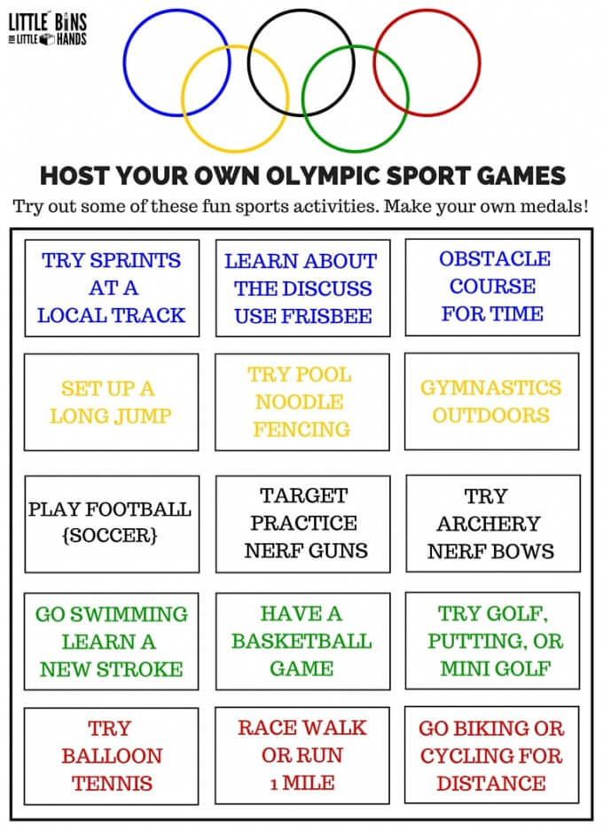 2024 Olympic Sports List Printable Gabbi Shannon - Summer Olympics 2024 Worksheets