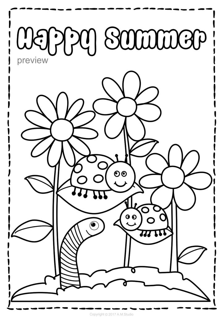 36 Free Printable Summer Coloring Pages Summer Fun Pr Vrogue co - Coloring Worksheets For Summer