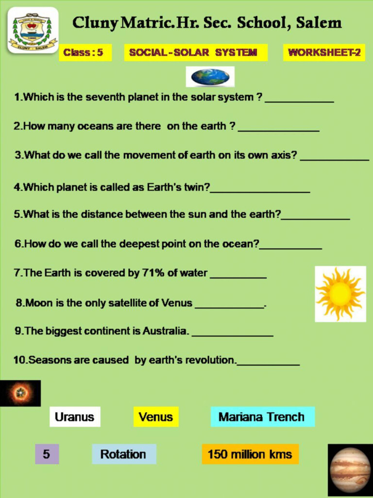 5th Grade Science Worksheets Word Lists And Activities Worksheets  - Scientific Summer Worksheet