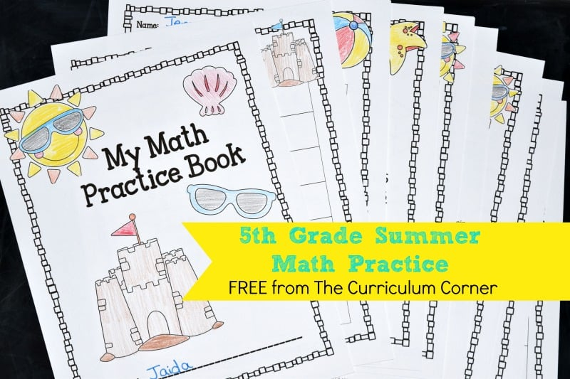 5th Grade Summer Worksheet - Fifth Grade Summer Worksheet