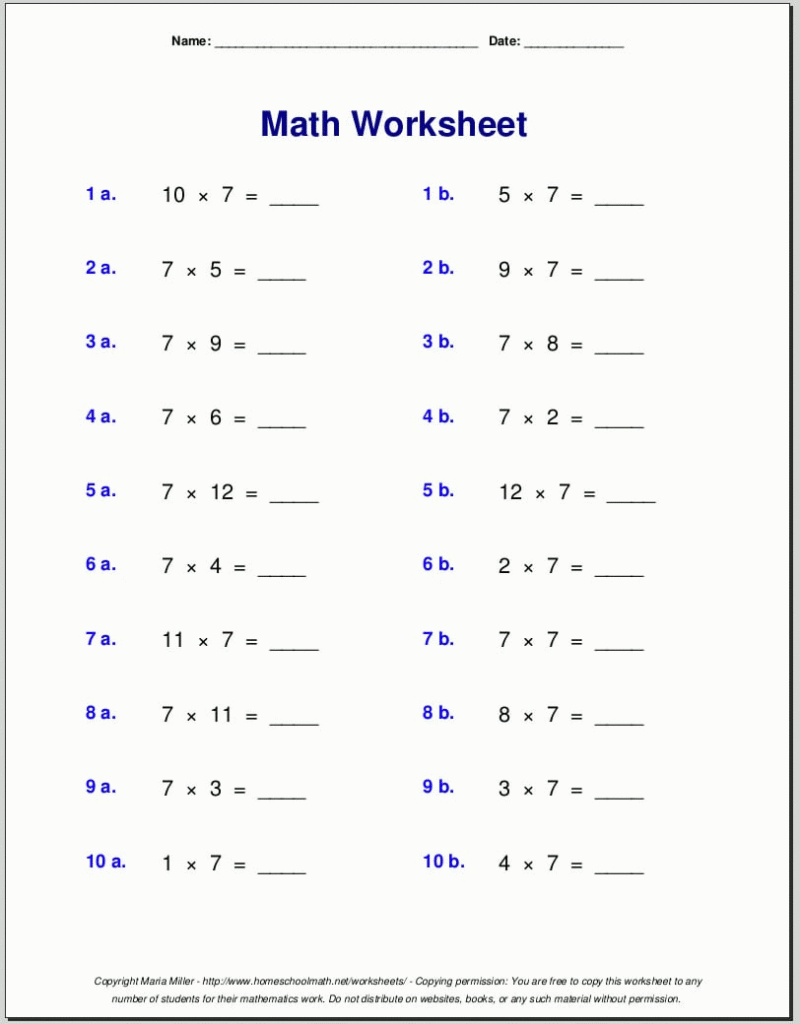 6th Grade Summer Math Worksheet - Free Summer Prep Worksheets 6Th