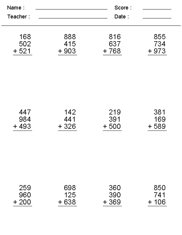 7th Grade Math Worksheets Learning Printable - 7Th Grade Math Worksheets For Summer