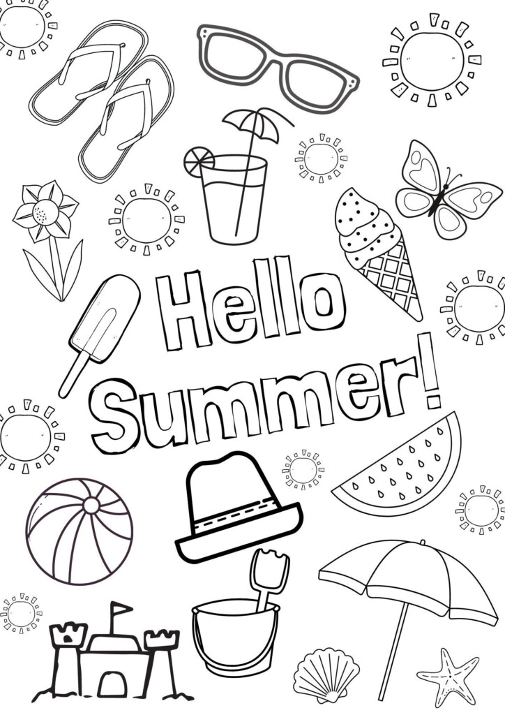 Activities Printable Kids Summer - Summer Worksheets Twinkl