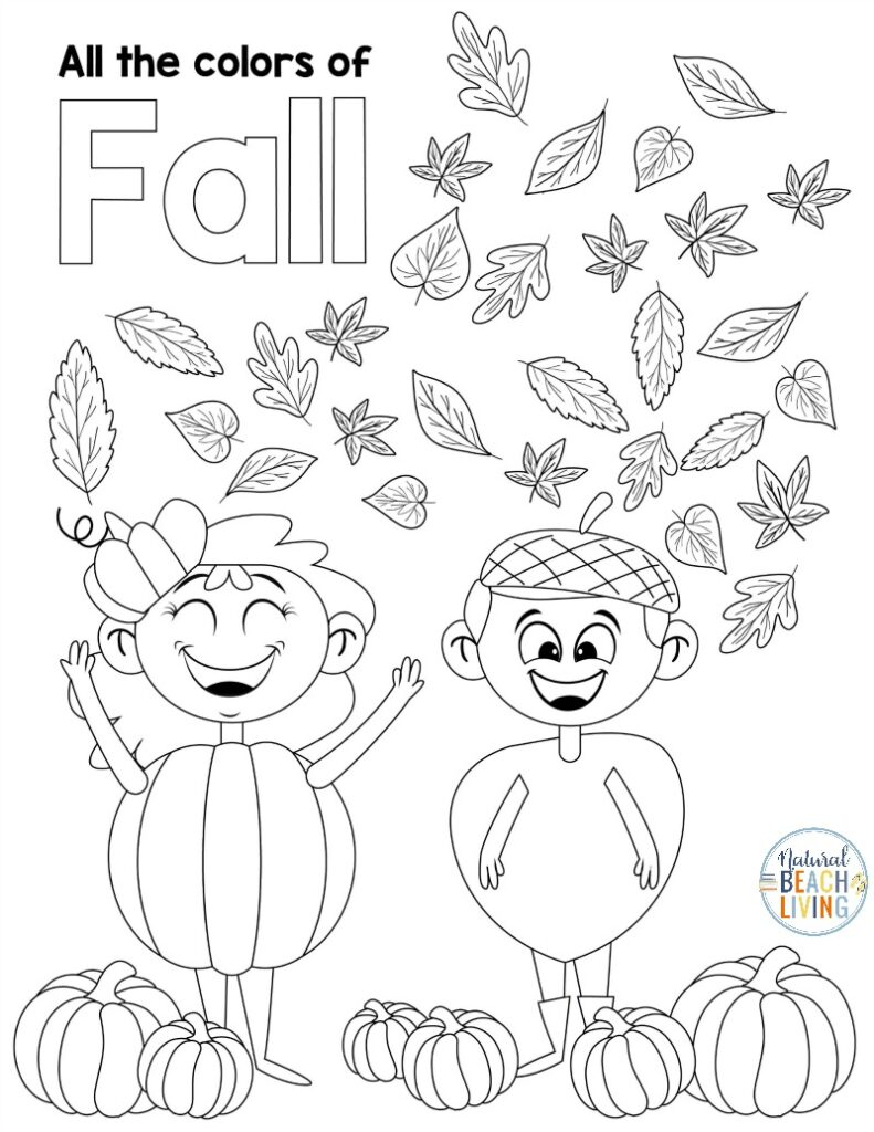 Autumn Worksheets For Kindergarten - Summer And Fall Worksheets For Kindergarten