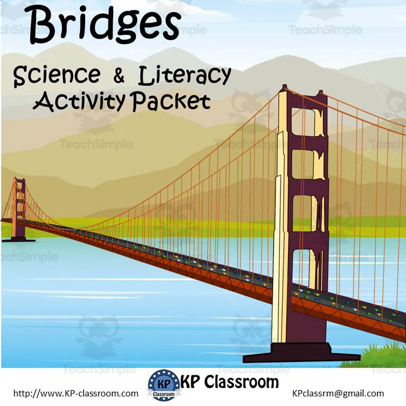 Bridges Activity Packet With Popsicle Stick Bridge Project By Teach Simple - Free Summer Bridge Worksheets For Preschoolers