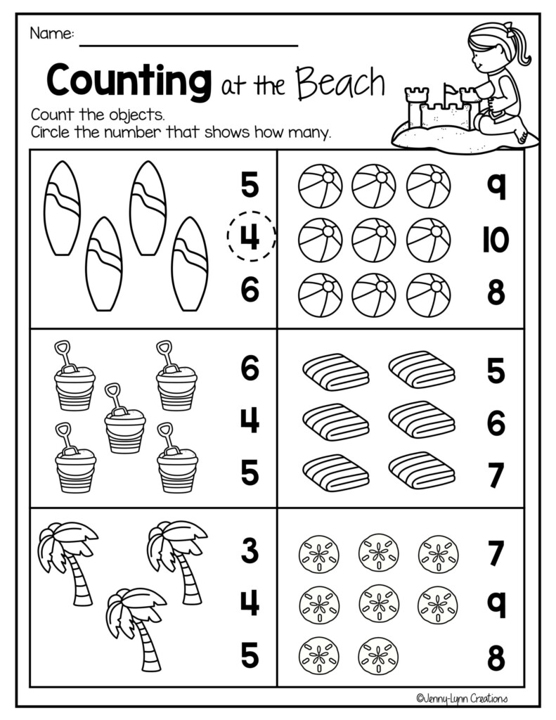 Color By Sight Word Summer Pre K Worksheets By The Keeper Of The  - Pre K Summer Review Worksheets