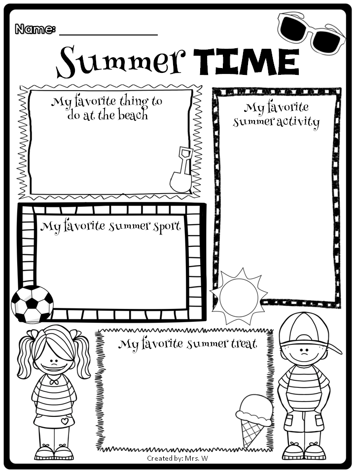 End Of The Year Activities Summer Worksheets Summer School  - Free End Of Year Social Skills Worksheets Summer Planning