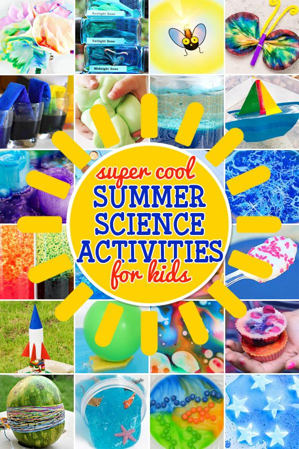 EPIC Summer Science Activities And Experiments For Kids Summer  - Summer Science Worksheet