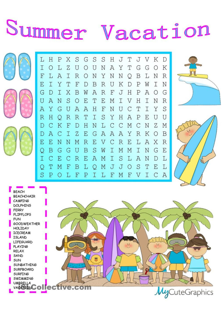 Esl Summer Vacation Worksheet - Free Esl Summer Worksheet