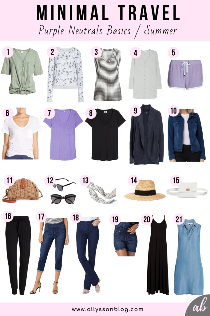 Famous Summer Vacation Capsule Wardrobe Ideas Wardrobe Ideas - Capsule Wardrobe For Summer Travel Worksheet