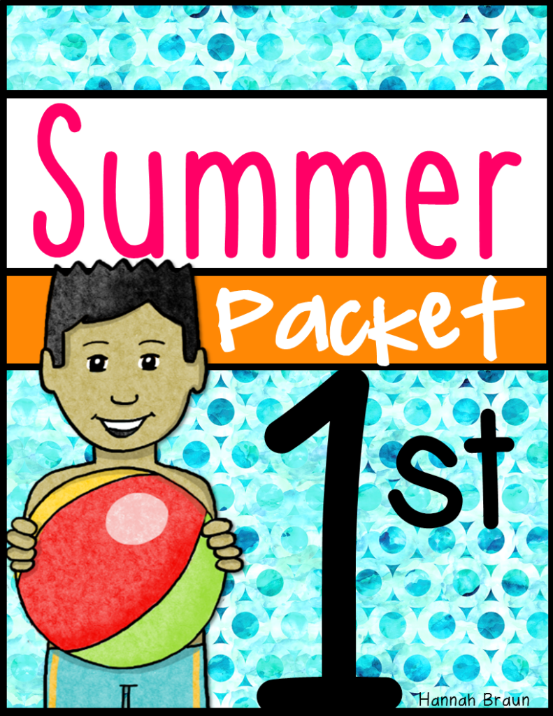 First Grade Summer Packet - End Of Year Summer Worksheet Packet 1St Grade