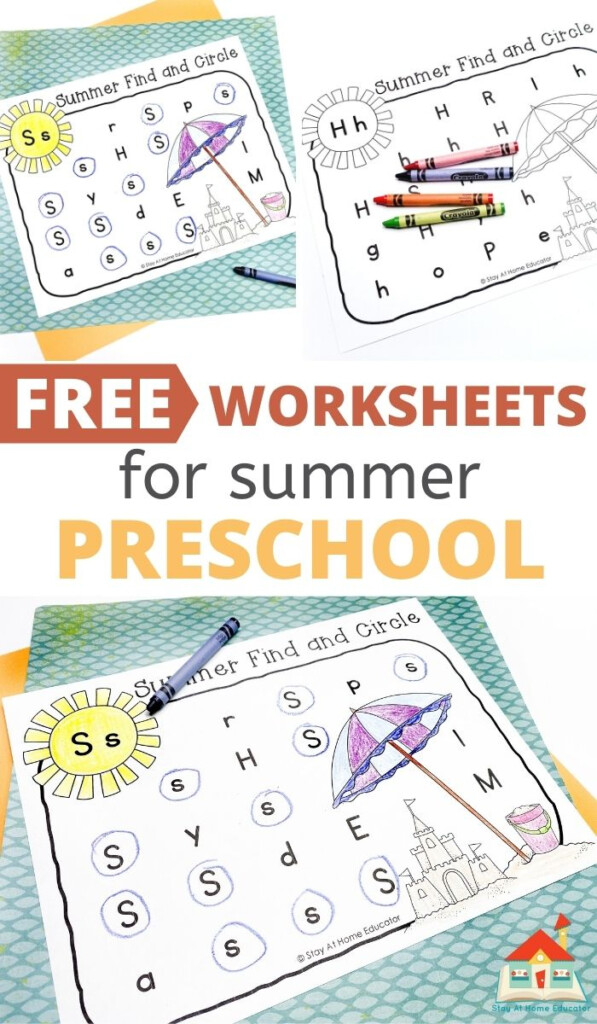 FREE Alphabet Worksheets To Prevent The Summer Slide - Summer Alphabet Worksheets