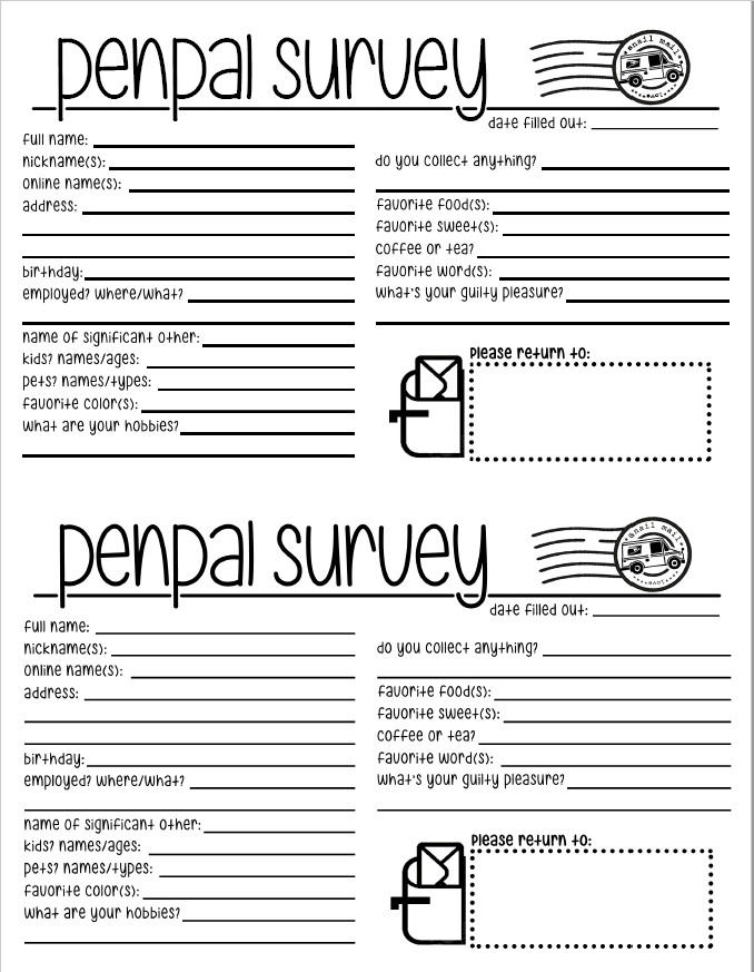 Free Pen Pal Printables Printable Word Searches - Summer Camp Penpal Worksheet