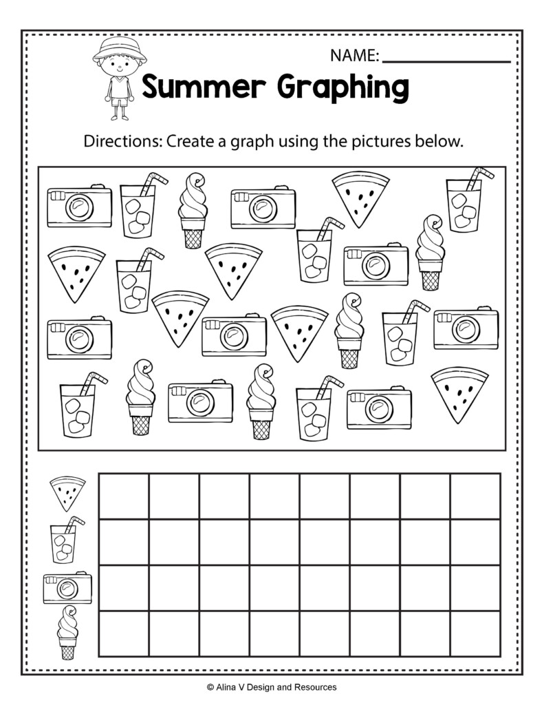 Free Printable Summer Worksheets - Kindergarten Summer Worksheet