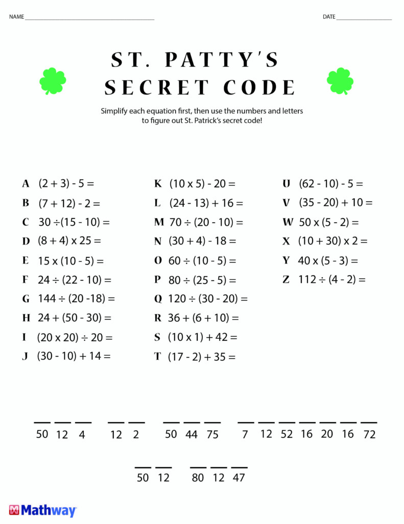 Free Printable Worksheets Keep The Kids Busy During Summer Break  - Break The Code Summer Worksheet