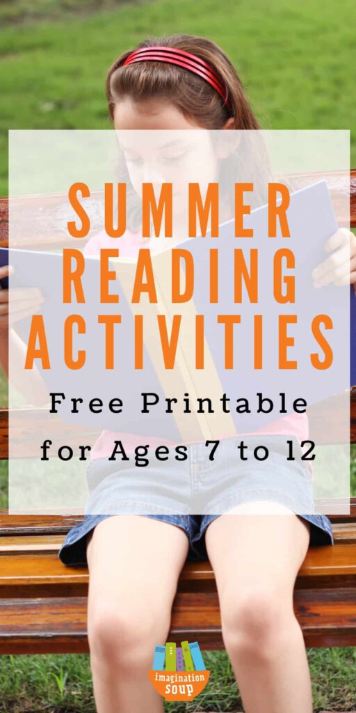 Free Summer Reading Printable Packet For Kids Ages 6 13 - Free Summer Reading Worksheets