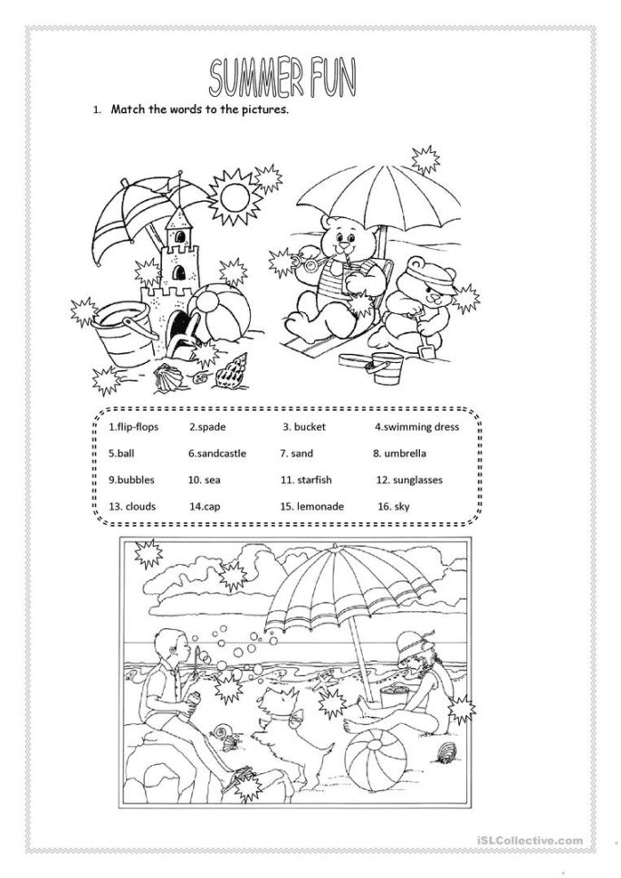 Free Summer Worksheets For 2nd Grade - Summer Worksheets Grade 2