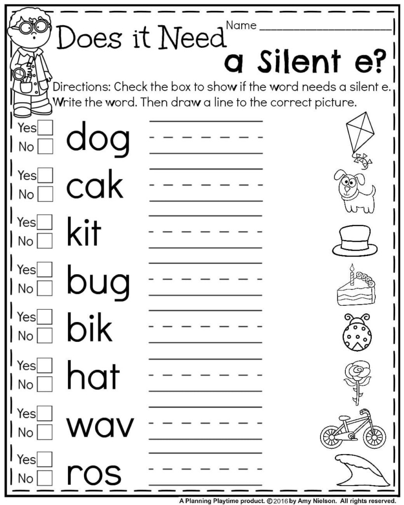 Fun Worksheets For 1st Graders Printable - 1St Grade Summer Worksheets Free Printable