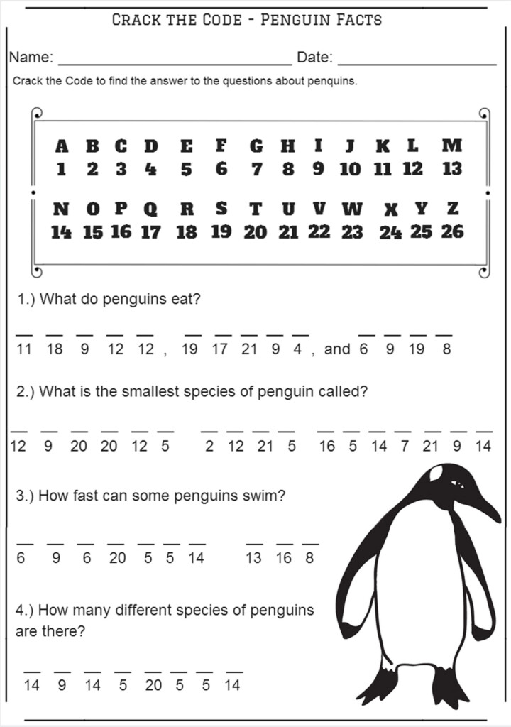 Kids Free Printable Secret Code Worksheets - Summer Secret Code Worksheet