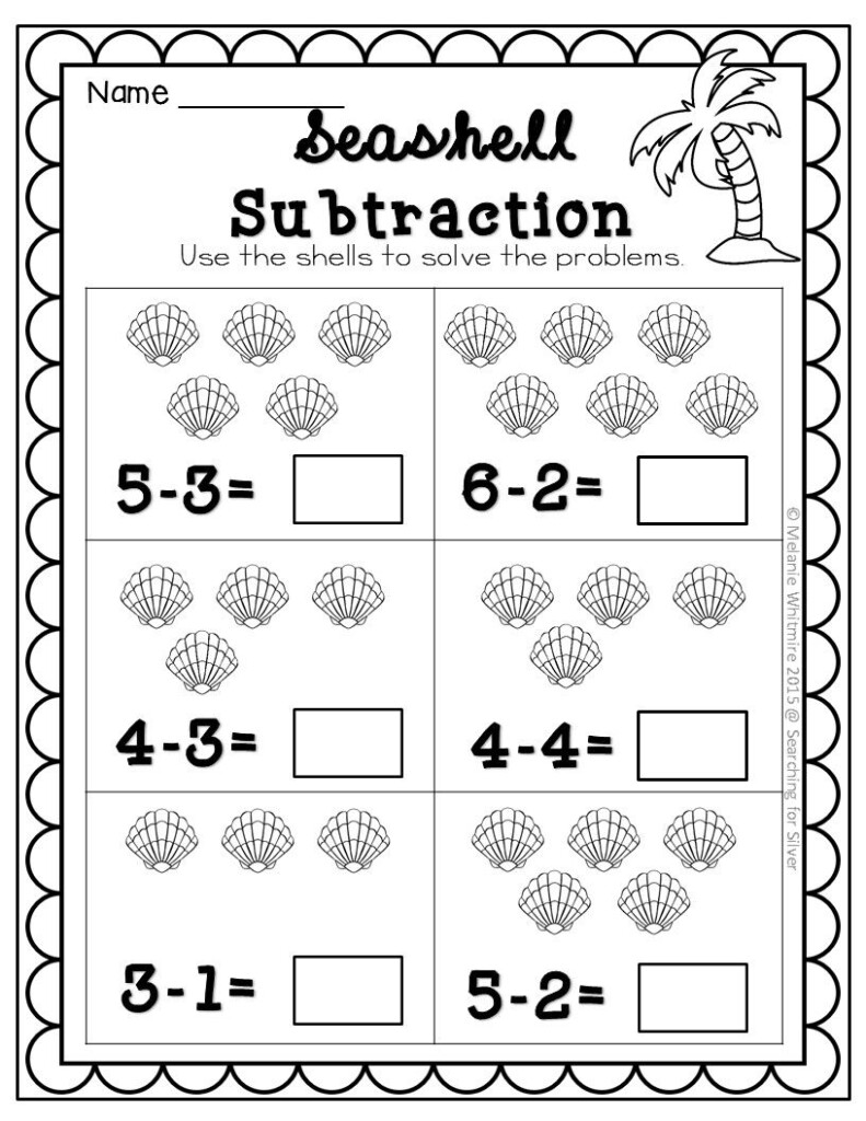 Kindergarten Summer Math Packet Stay Sharp This Summer With FUN  - Kindergarten To First Grade Math Summer Worksheets