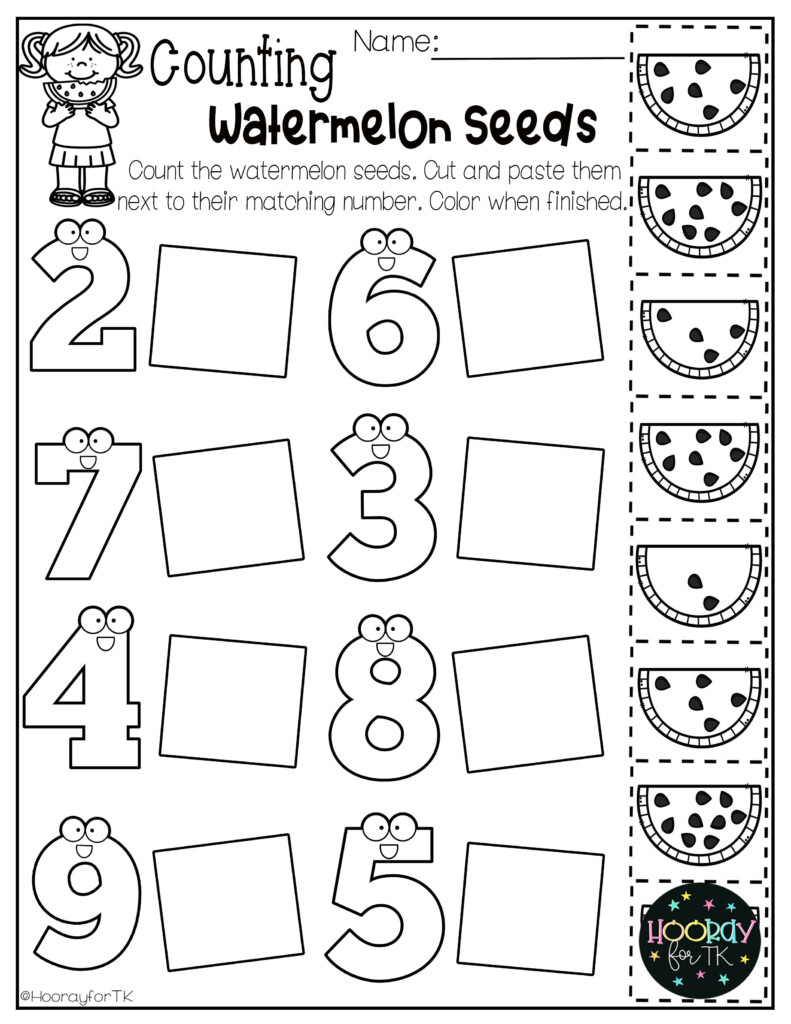 Kindergarten Summer Worksheets Free Printable - Summer Worksheets For Kindergarten To First Grade