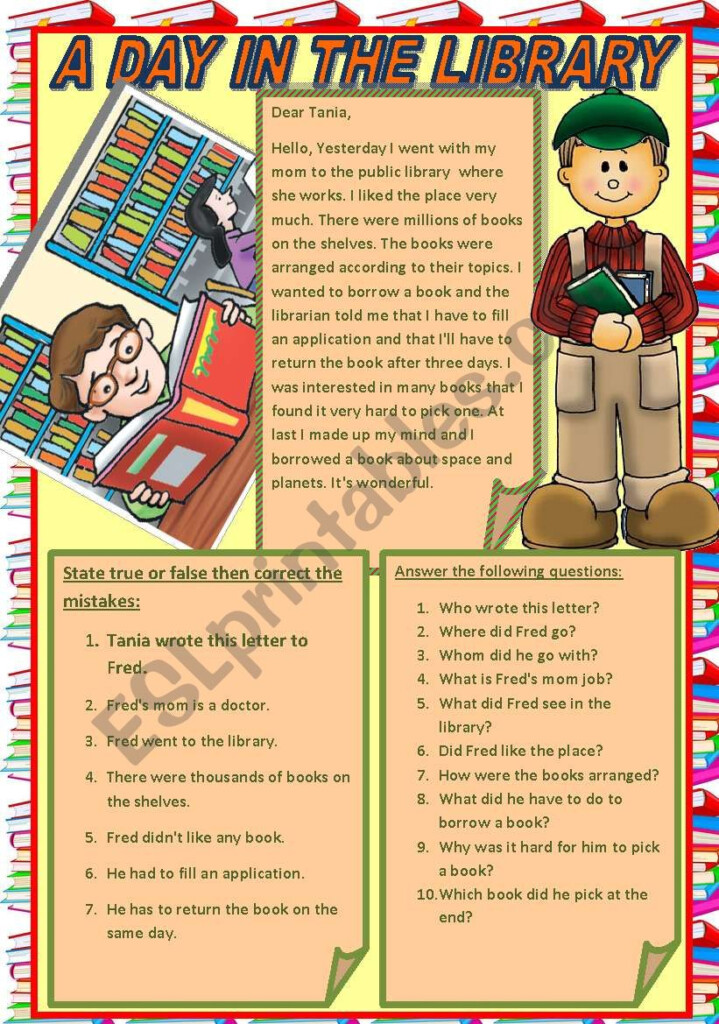 Library Worksheets - Read This Summer Library Worksheet