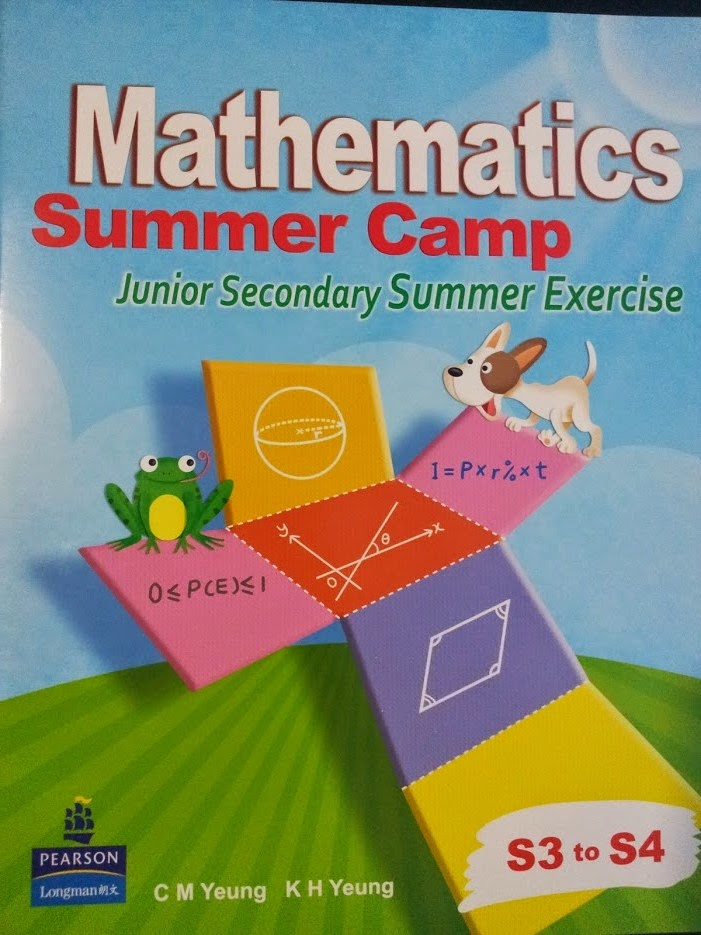  Math Mathematics Summer Camp Junior Secondary Summer Exercise S3 To S4  - Planning A Summer Camp Math Worksheet Answers