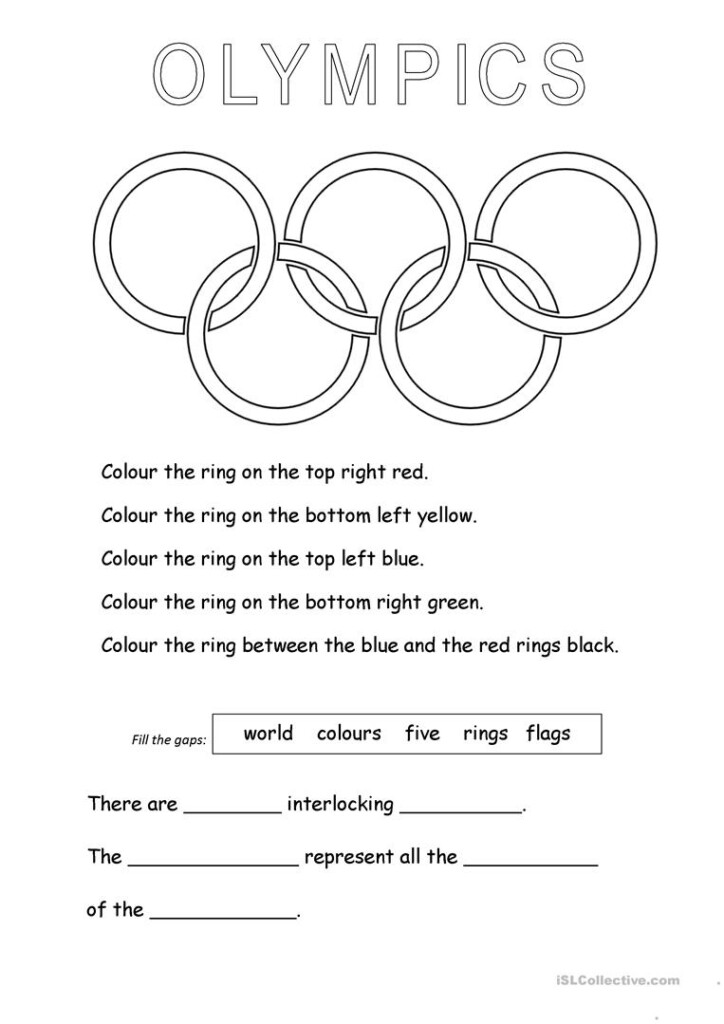 Olympics Worksheet - Summer Olympic Worksheets