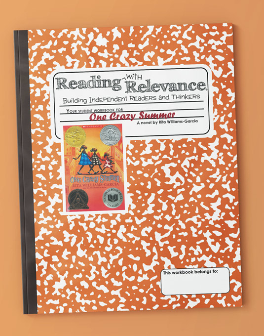 One Crazy Summer Set Of 10 Workbooks Reading With Relevance - One Crazy Summer Book Worksheets