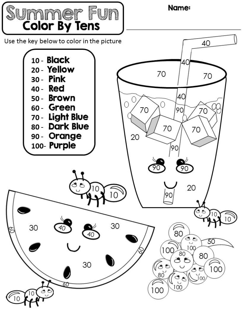 Preschool Summer Worksheets For Kindergarten - Summer Before 1St Grade Worksheets