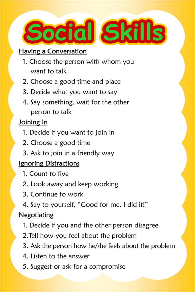 Printable Social Skills Activities Worksheets - Free End Of Year Social Skills Worksheets Summer Planning