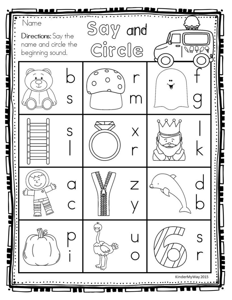 Printables Ready To Use For Any Early Childhood Classroom Great For  - Summer Pkinder Ready Worksheets