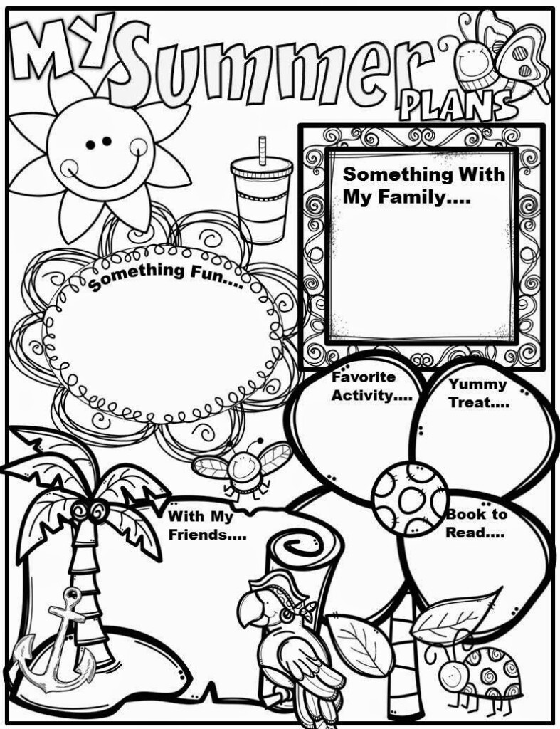 Queen Of The Jungle End Of School Activities - End Of Summer Worksheets