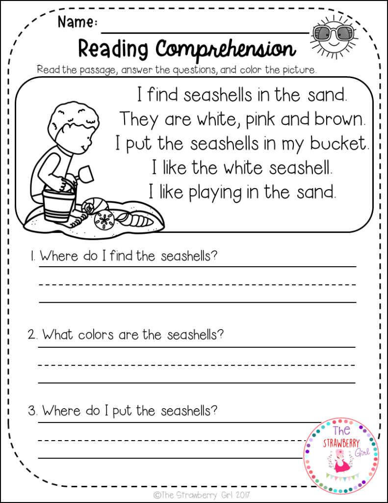 Reading Packets For 3Rd Grade - Summer Reading Worksheets For 3Rd Graders