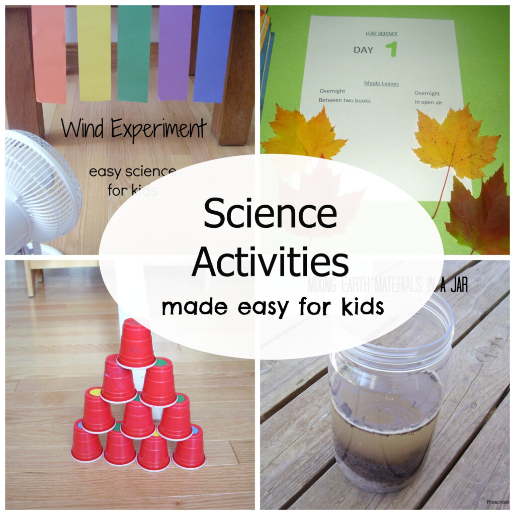 Simple Science Activities For Preschoolers Preschool Toolkit - Summer Science Worksheets For Preschoolers