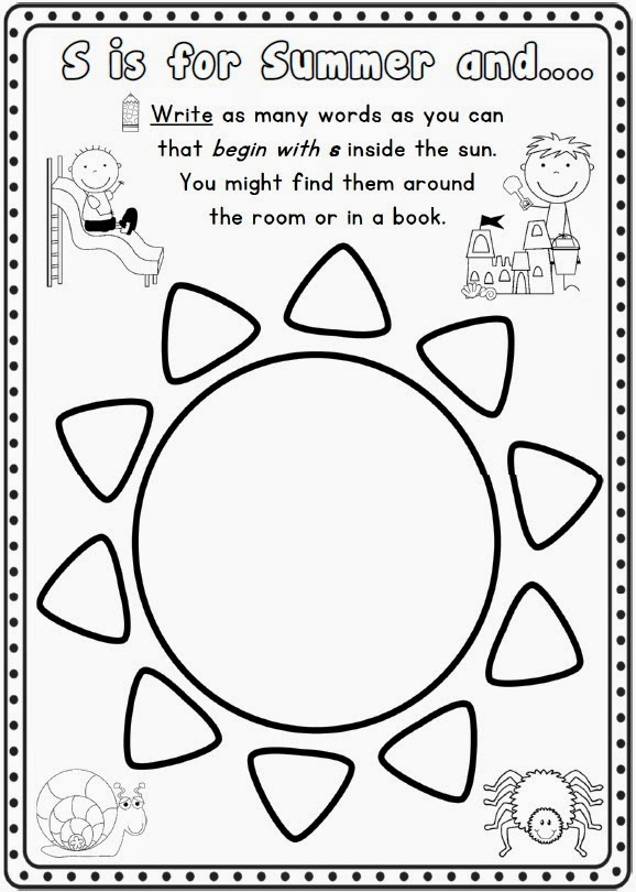 Sliding Into Summer With A Freebie Clever Classroom Blog Summer  - Writing Worksheet About Summer