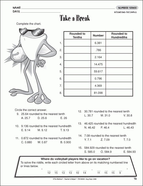 Summer Activities For 5th Graders - Summer Worksheets For 5Th Grade