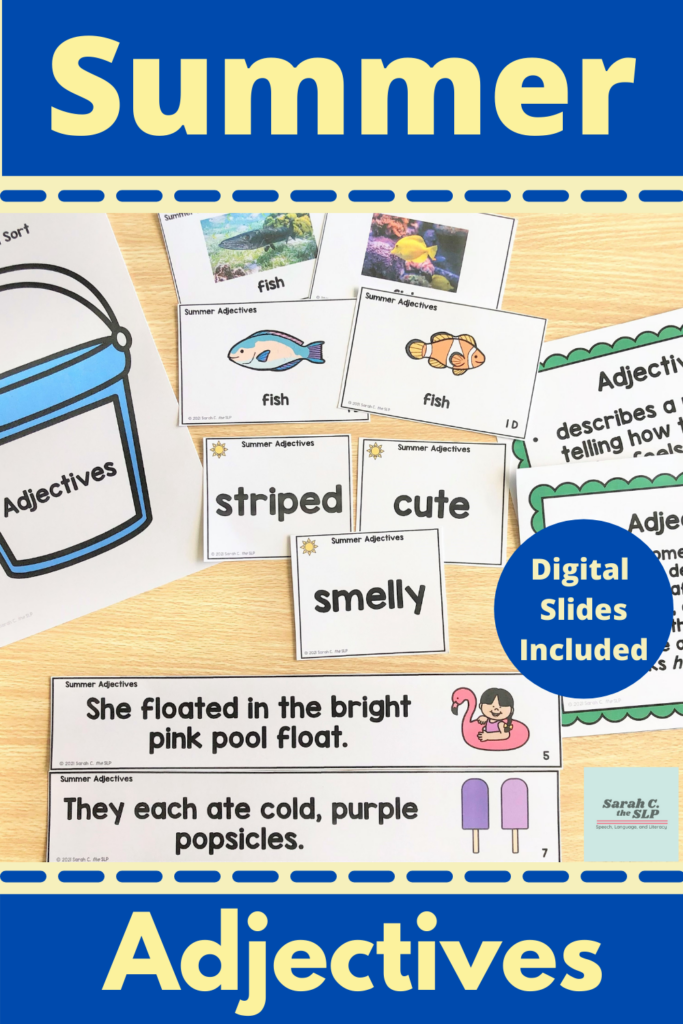 Summer Adjectives Printable And Digital Activities In 2021 Adjectives  - Summer Adjectives Worksheet