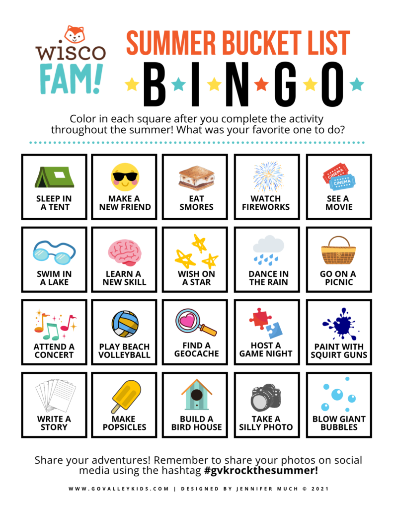 Summer Bingo Free Printables - Summer Bingo Worksheets