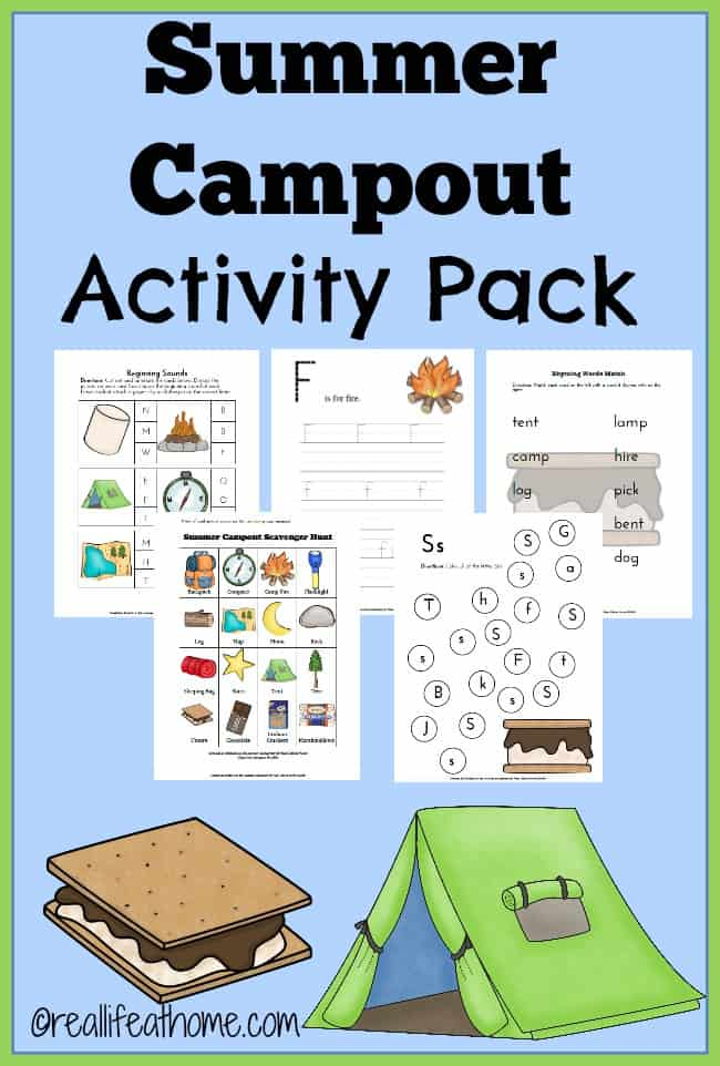 Summer Camp Free Printable Worksheets - Summer Camp Worksheet