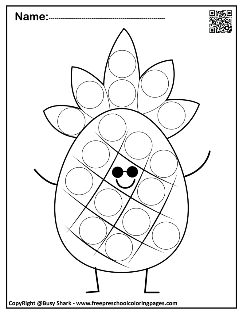 Summer Dot To Dot Printables Free - Do A Dot Worksheets Summer