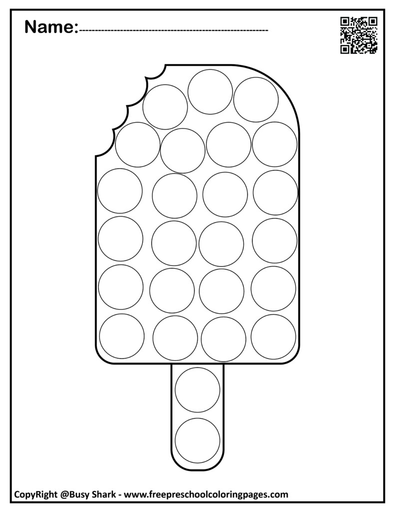 Summer Dot To Dot Printables Free - Dot To Dot Summer Worksheets