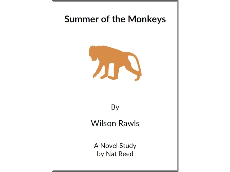 Summer Of The Monkeys Reed Novel Studies Teaching Resources - Summer Of The Monkeys Worksheets