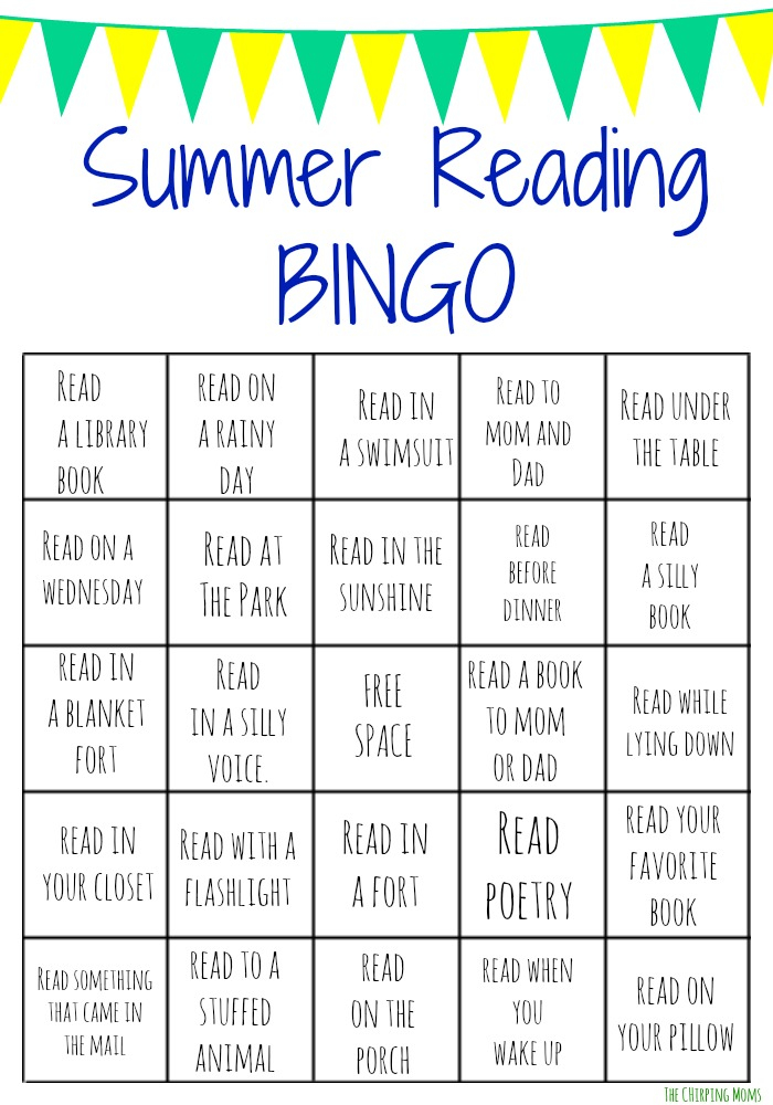 Summer Reading BINGO A Fun Free Printable To Try - Summer Reading Fun Worksheets