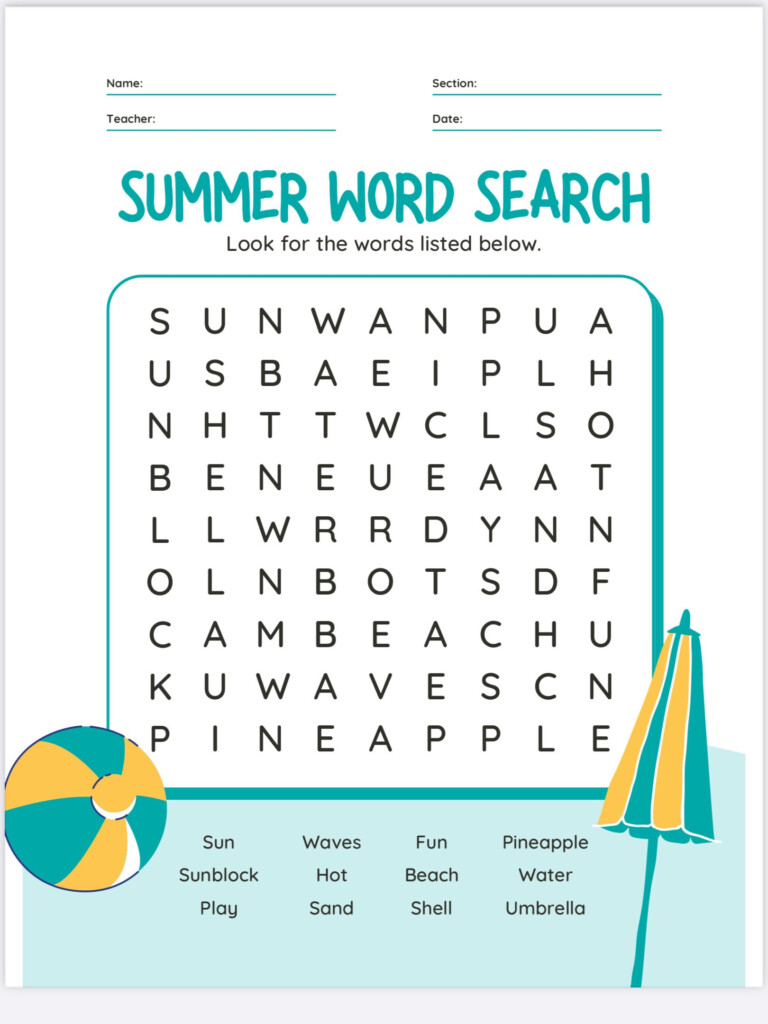 Summer Refresher Worksheets Etsy - Kindergarten End Of Summer Refresher Worksheet