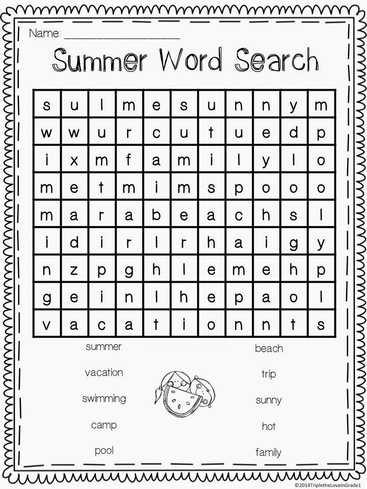 Summer Worksheets For 1st Grade - 1St Grade Summer Worksheets Free