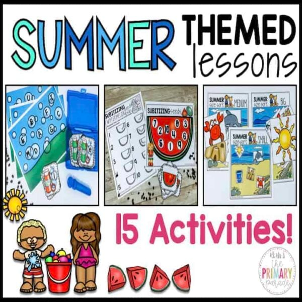 Thematic Units For Preschool The Primary Parade - Summer Thematic Units Worksheets