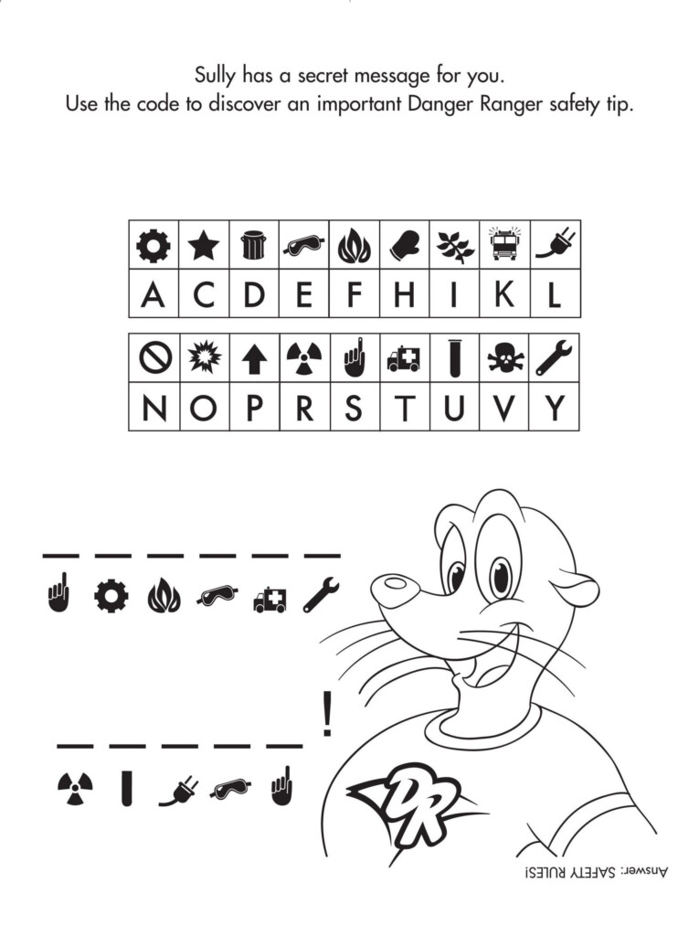 Worksheet Activity Sending Secret Messages - Free Summer Secret Message Worksheets